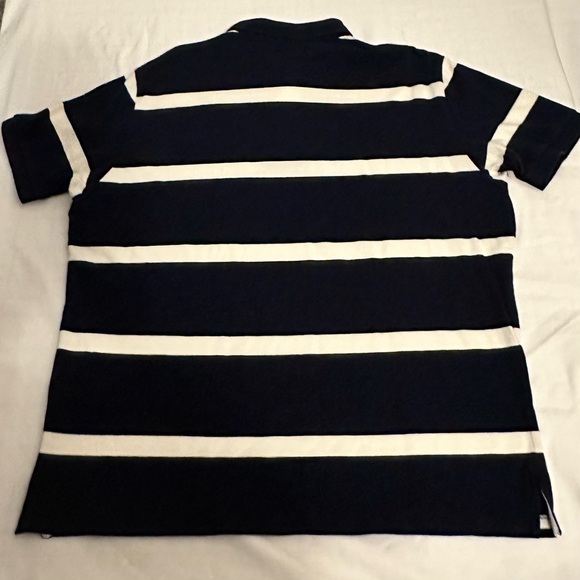 Polo by Ralph Lauren New York Rugby Saddle Makers Crest Men's Blue & White - Picture 2 of 7